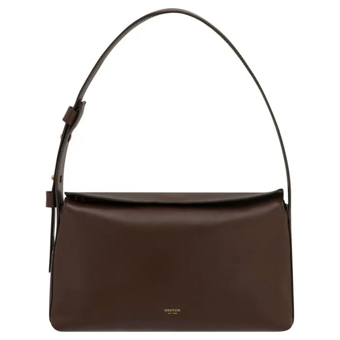 Oroton Shoulder Caroline Hobo Bear Brown 8211 Women