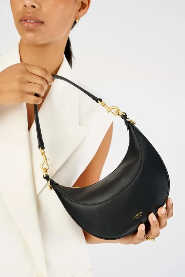 Oroton Shoulder Florence Small Shoulder Bag Black 8211 Women