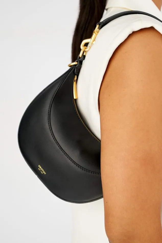 Oroton Shoulder Florence Small Shoulder Bag Black 8211 Women