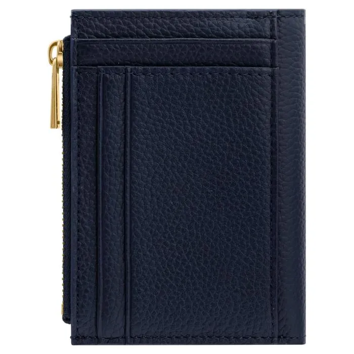 Oroton Wallets Jemima 10 Credit Card Mini Zip Wallet Fisherman Blue 8211 Accessories