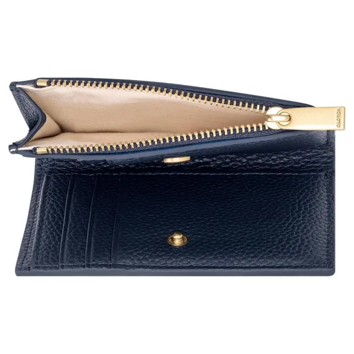 Oroton Wallets Jemima 10 Credit Card Mini Zip Wallet Fisherman Blue 8211 Accessories