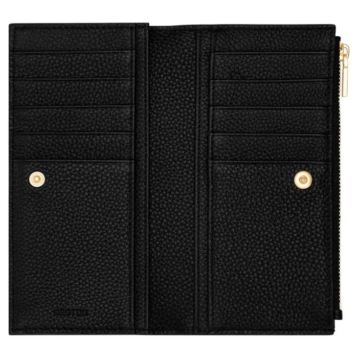 Oroton Wallets Margot Zip Fold Wallet Black 8211 Accessories