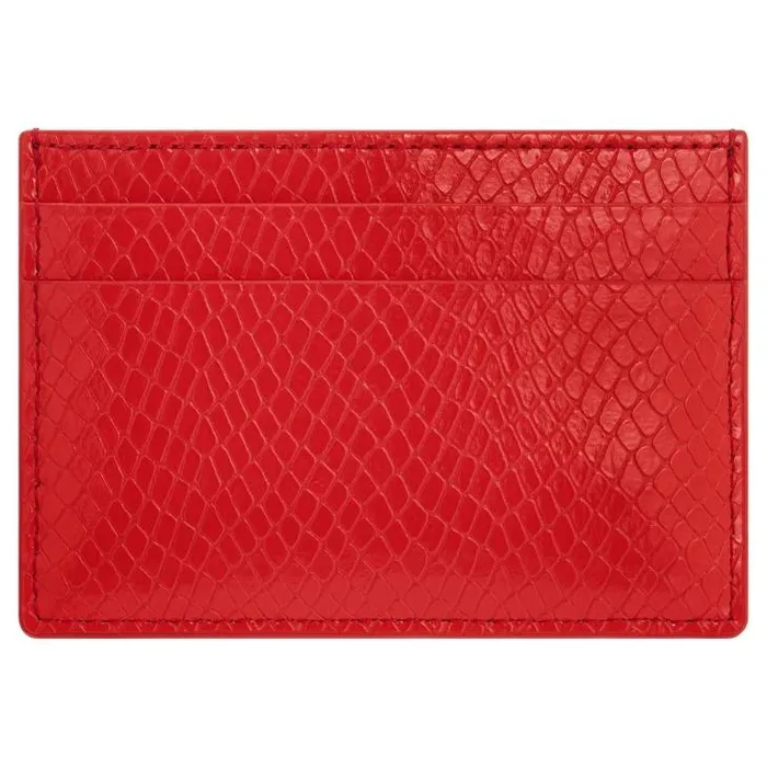 Oroton Wallets Mia Texture Card Sleeve True Red 8211 Accessories
