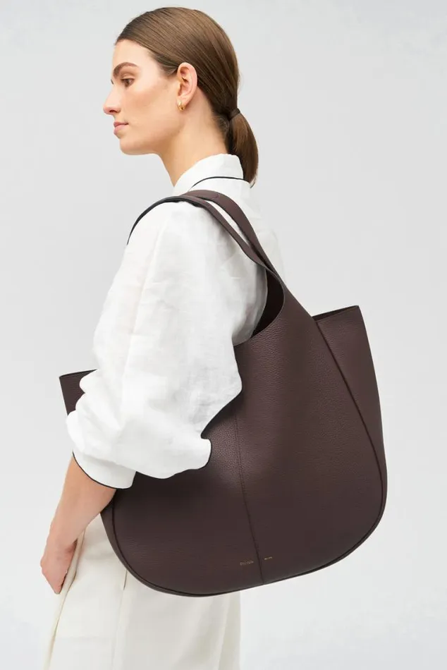 Oroton Work Emilia Large Tote Bear Brown 8211 Women