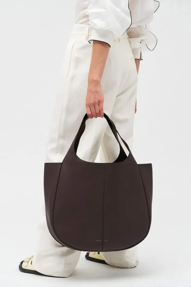 Oroton Work Emilia Large Tote Bear Brown 8211 Women