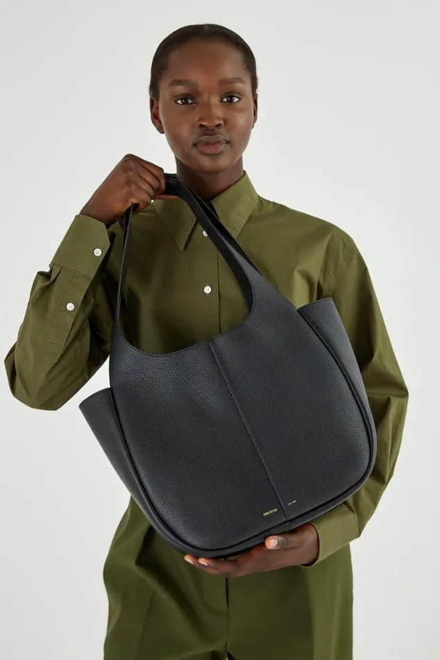 Oroton Work Emilia Tote Black 8211 Women