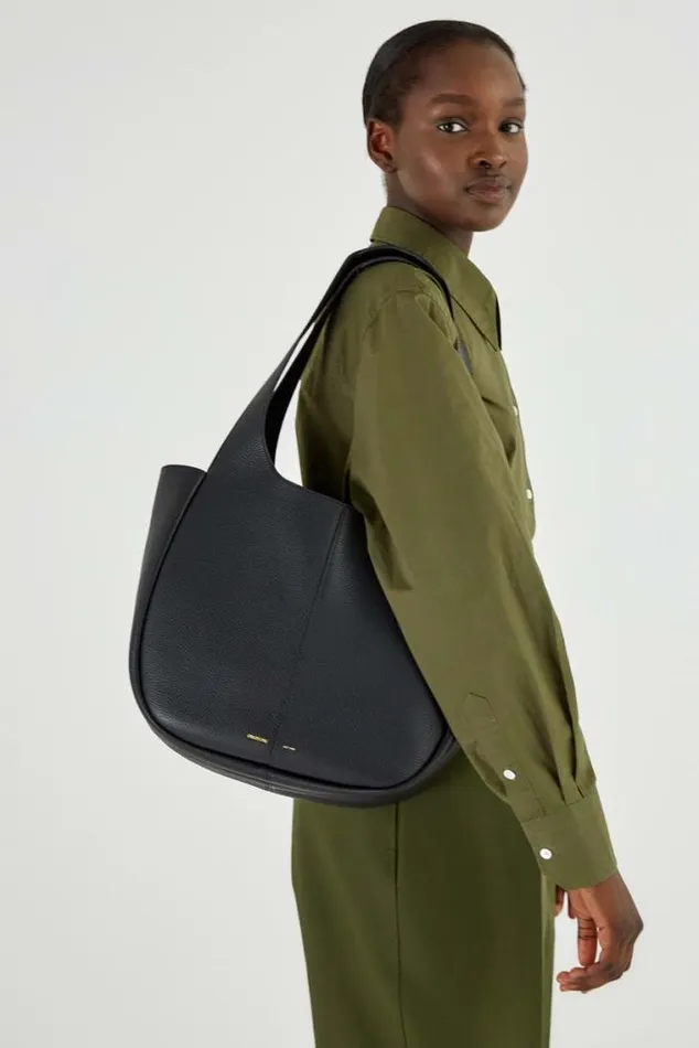 Oroton Work Emilia Tote Black 8211 Women