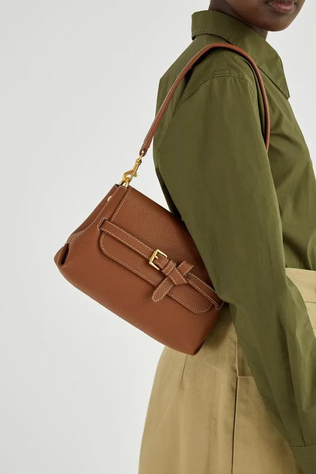 Oroton Work Margot Small Top Handle Whiskey 8211 Women