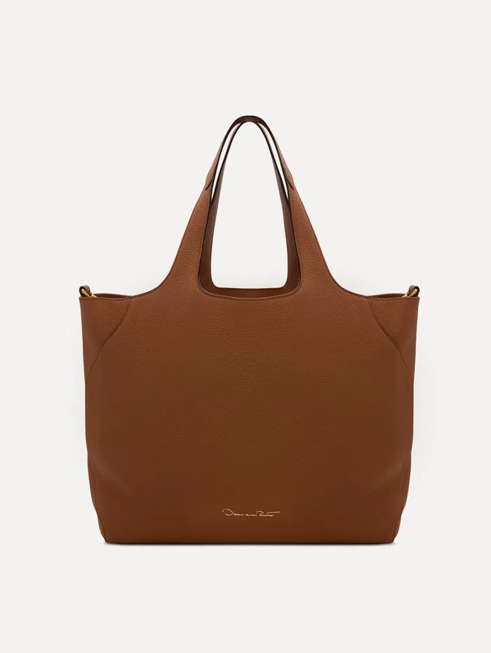 Oscar De La Renta The Topaz Cognac Women Handbags Oscar De La Renta The Topaz Cognac Women Handbags