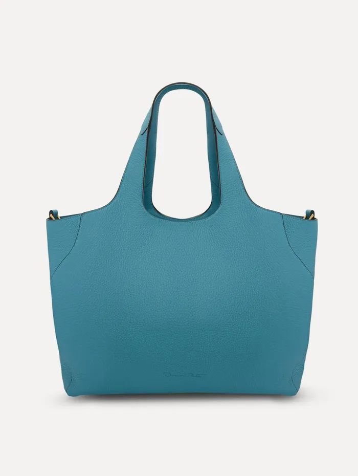 Oscar De La Renta The Topaz Denim Blue Women Handbags Oscar De La Renta The Topaz Denim Blue Women Handbags