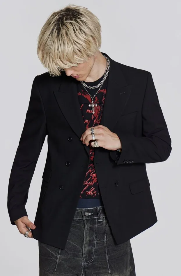 Outerwear Men Jaded London Black Goliath Blazer