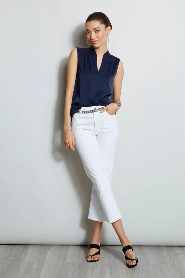 Outlet 8211 Women Tops Elie Tahari Judith Shirt Creme
