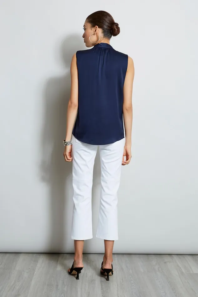 Outlet 8211 Women Tops Elie Tahari Judith Shirt Creme