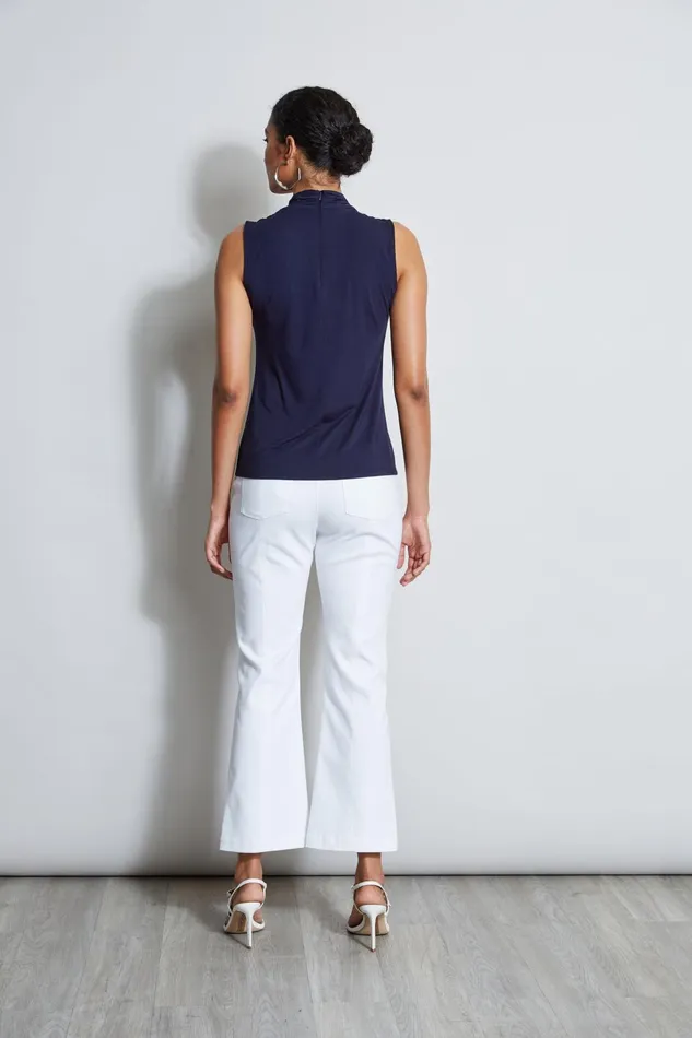 Outlet 8211 Women Tops Elie Tahari Sleeveless Twist Knit Stargazer
