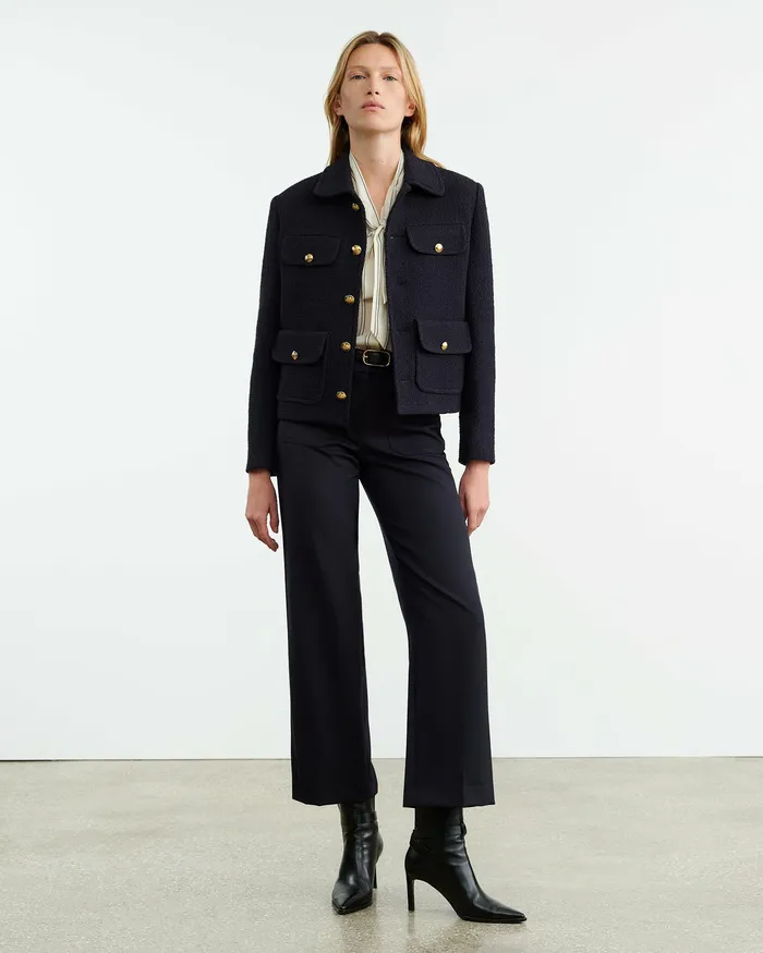 Pants and Shorts Women ENYA PANT Midnight Nili Lotan