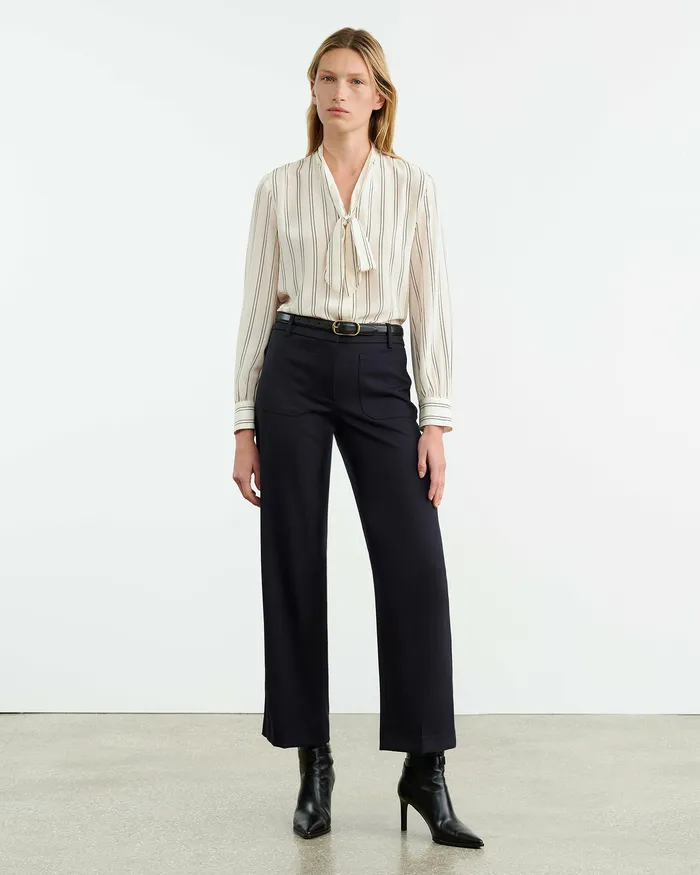Pants and Shorts Women ENYA PANT Midnight Nili Lotan