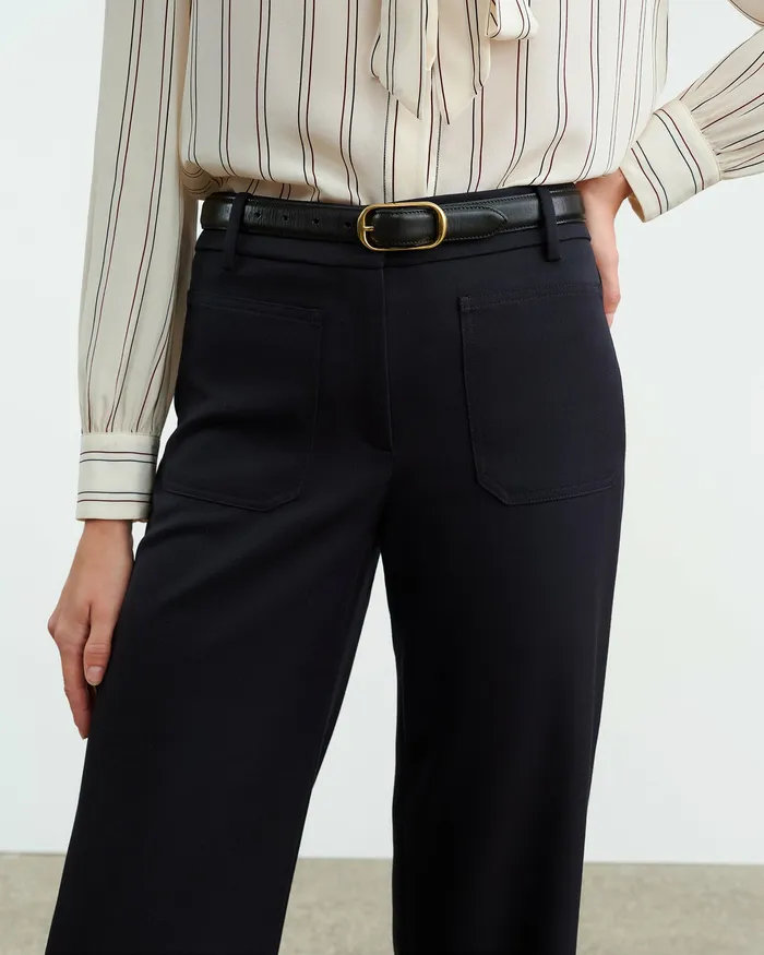 Pants and Shorts Women ENYA PANT Midnight Nili Lotan