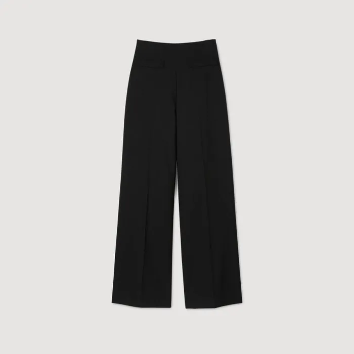 Pants and Shorts Women SANDRO Suit Trousers Black
