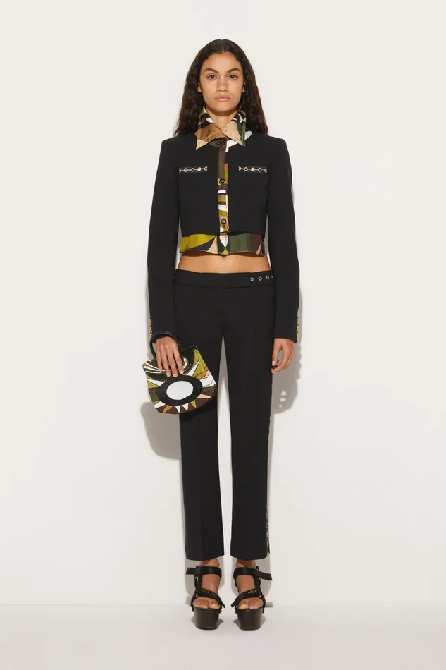 Pants And Shorts Women PUCCI VivaraPrint Trousers