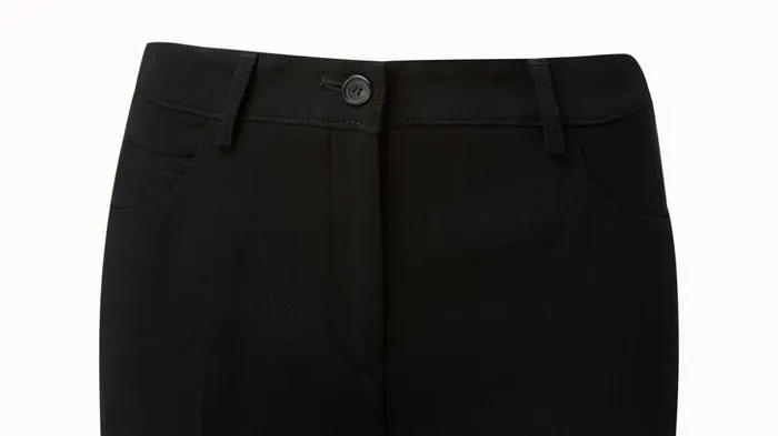 Pants In Wool Double Face Black Women Akris Pants