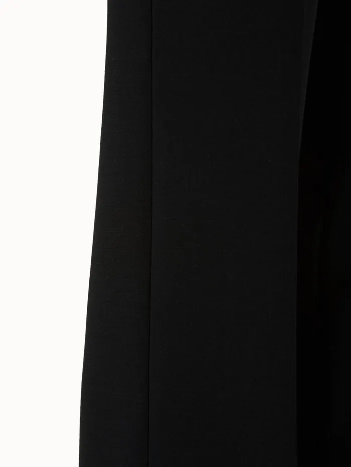 Pants In Wool Double Face Black Women Akris Pants