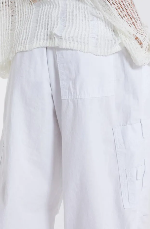 Parachute Pants Women Jaded London White Parachute Cargo Pants