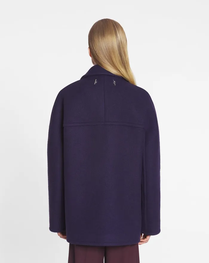 Pea Coat Japanese Ink Women Lanvin Coats and Jackets Pea Coat Japanese Ink Women Lanvin Coats and Jackets