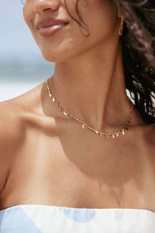 petalandpup Martha Necklace 8211 Gold Gold Women Necklaces