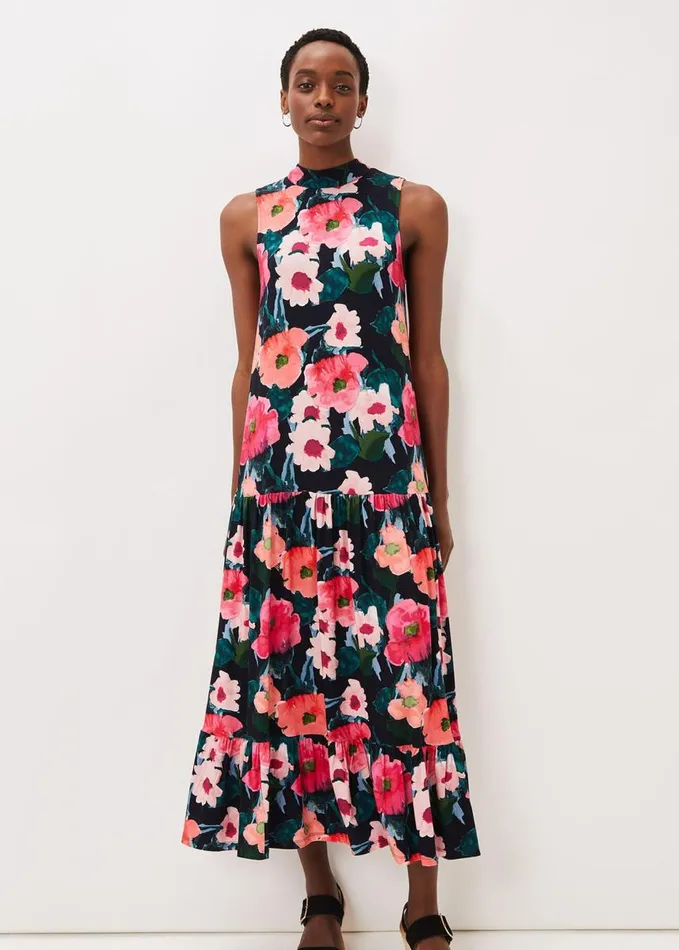 Phase Eight Adelia Floral Maxi Dress Multicoloured Women Dresses