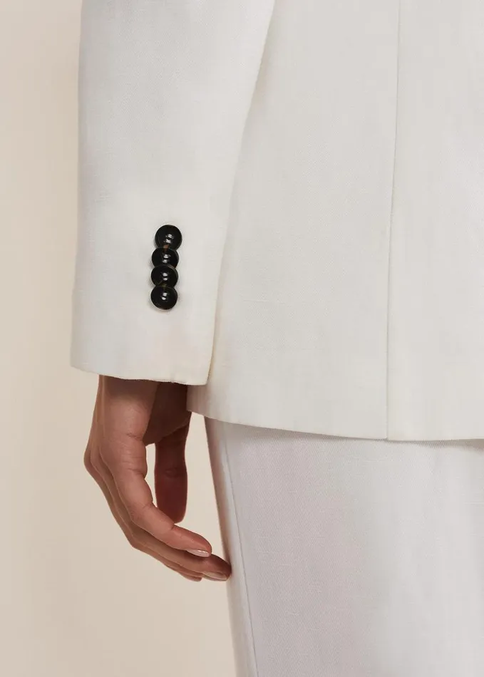 Phase Eight Bianca Blazer Coord Ivory Women Coats
