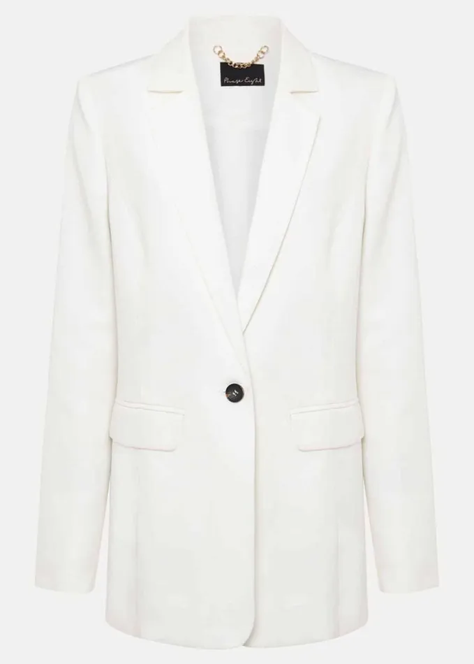 Phase Eight Bianca Blazer Coord Ivory Women Coats
