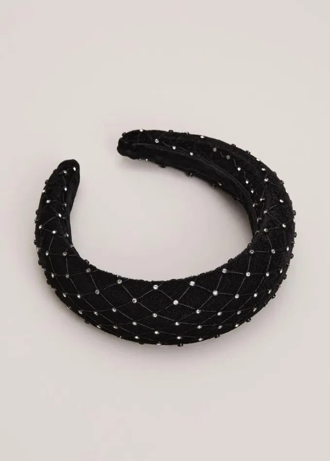 Phase Eight Black Embellished Headband Black Women Fascinators and Hats