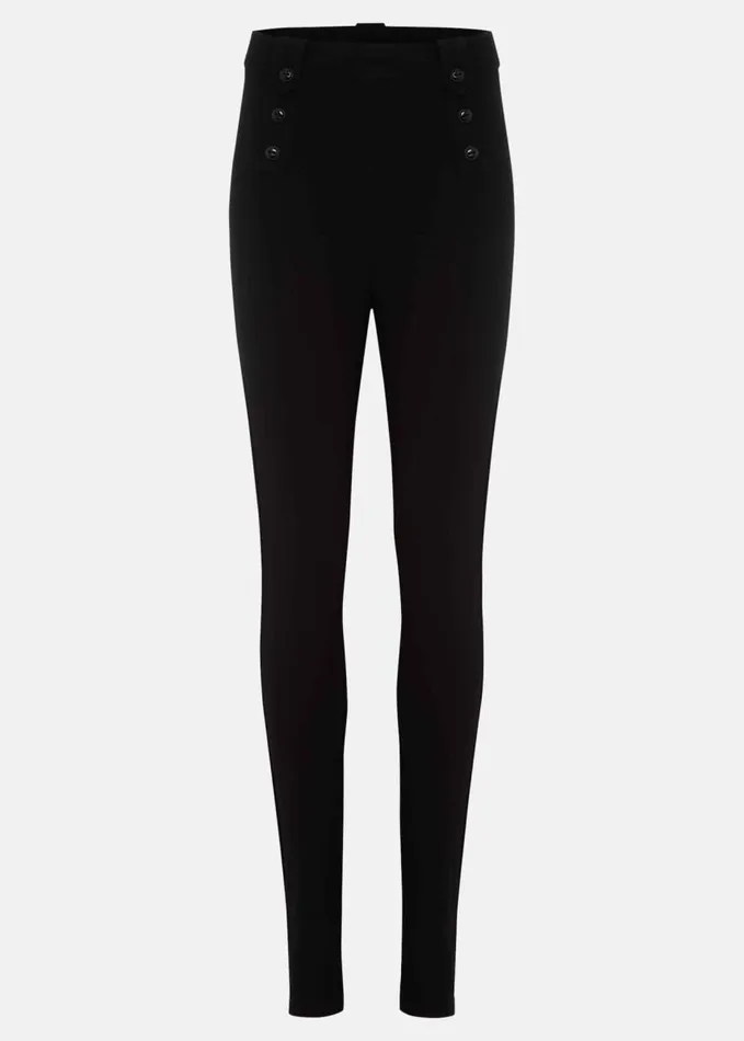 Phase Eight Cammie Ponte Trousers Black Women Trousers