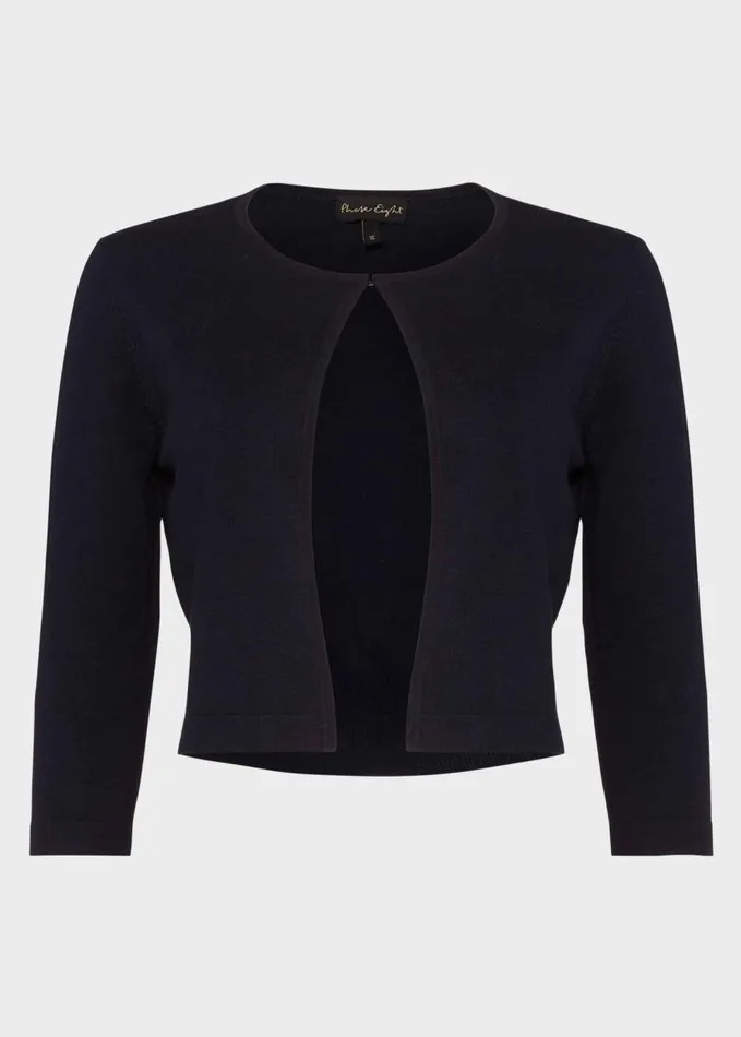 Phase Eight Catie Cardigan Navy Women Knitwear