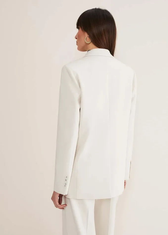 Phase Eight Celyn Single Breasted Blazer Almond Women Jackets
