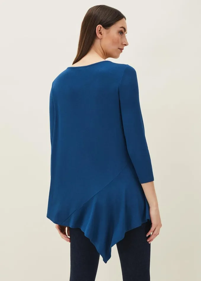 Phase Eight Chrissie Swing Top Teal Women Tops and TShirts