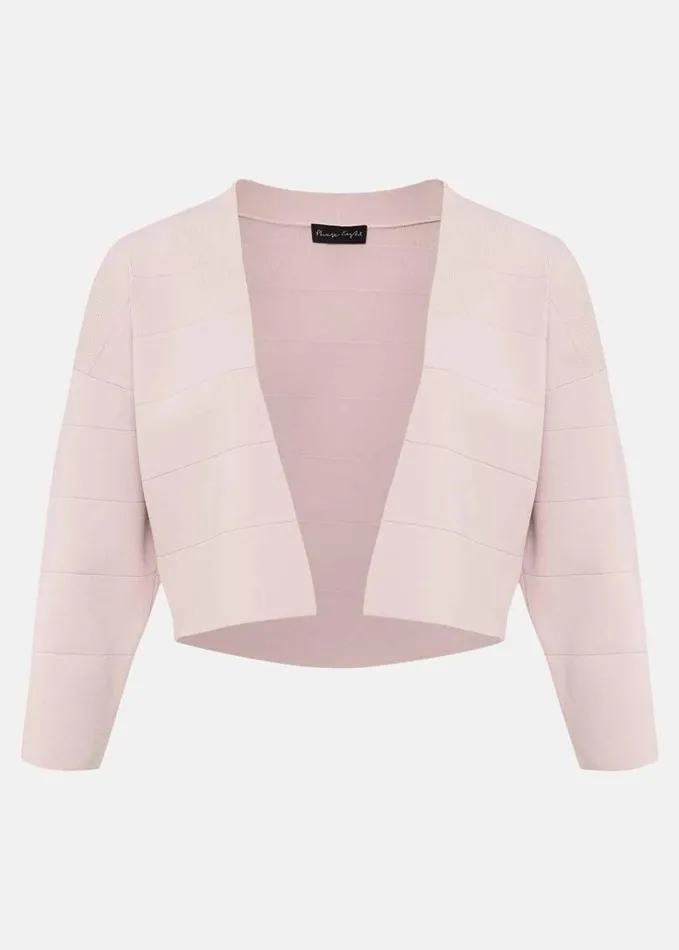 Phase Eight Delphi Bandage Knitted Cover Up Antique Rose Women Knitwear