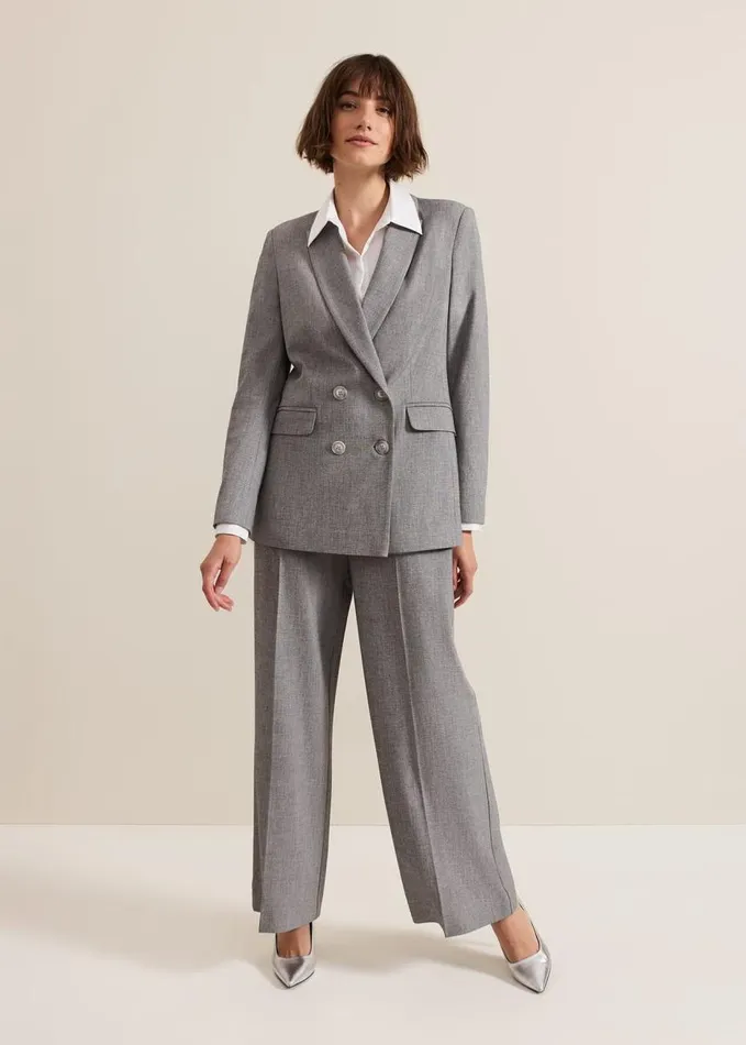 Phase Eight Dilly Grey Blazer Grey Women Coats