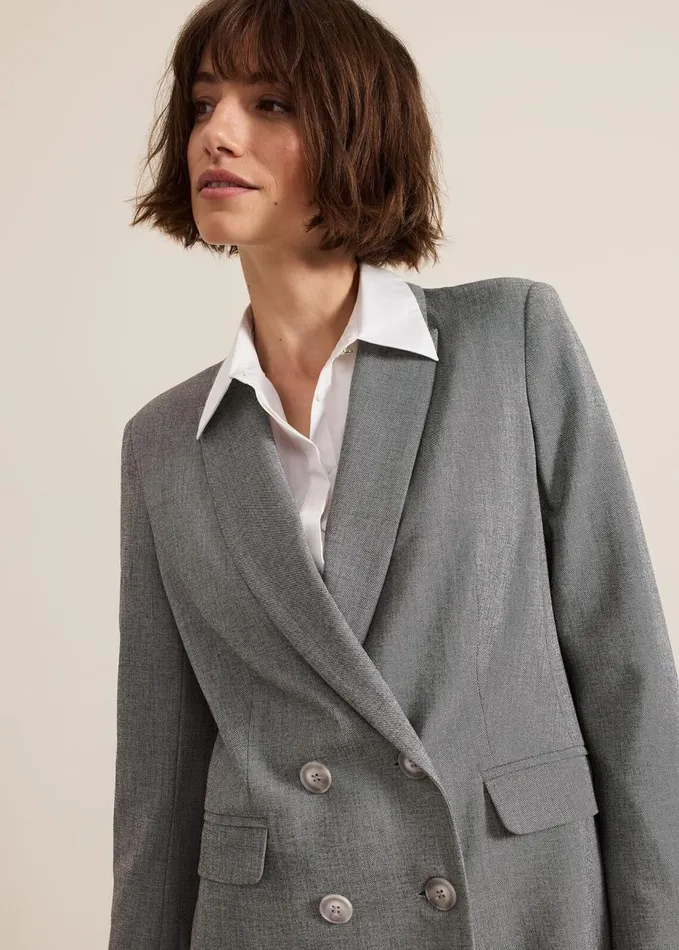 Phase Eight Dilly Grey Blazer Grey Women Coats