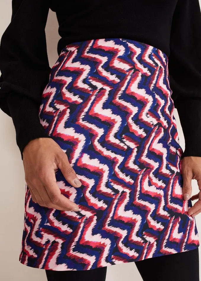 Phase Eight Dorothy Mini Skirt Pinkblue Women Skirts