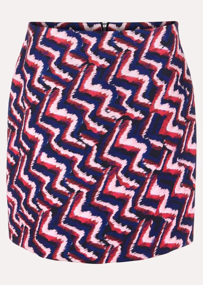 Phase Eight Dorothy Mini Skirt Pinkblue Women Skirts