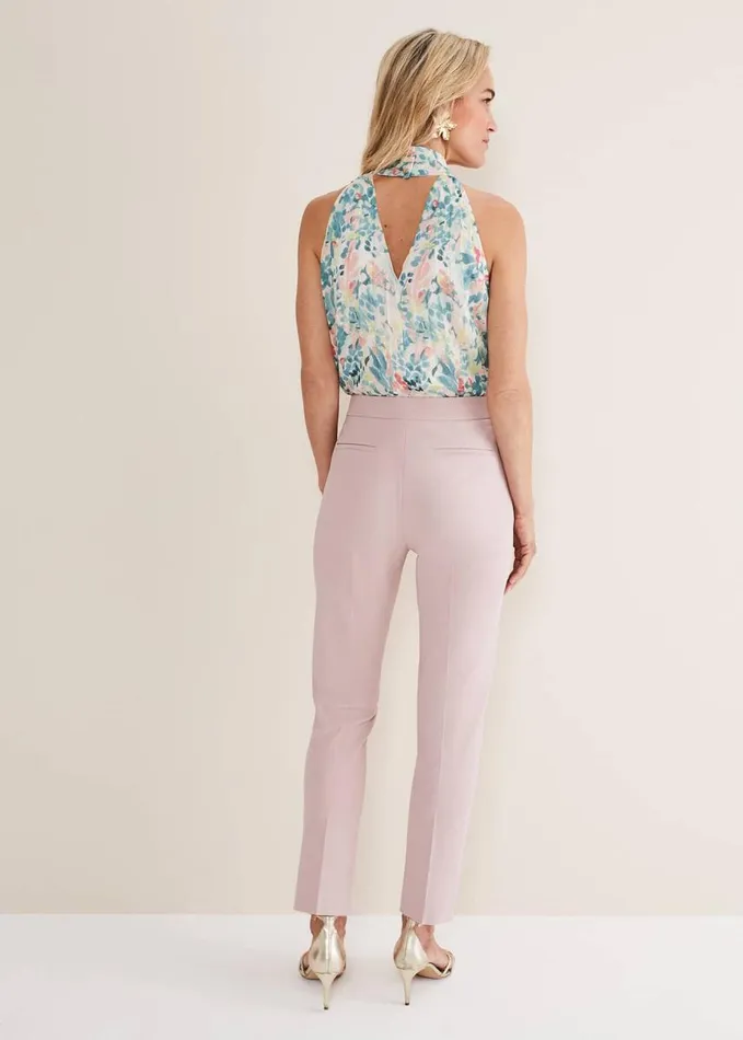 Phase Eight Eira Cigarette Trousers Soft Pink Women Trousers