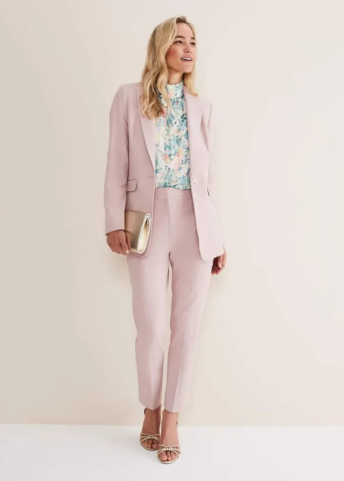 Phase Eight Eira Cigarette Trousers Soft Pink Women Trousers