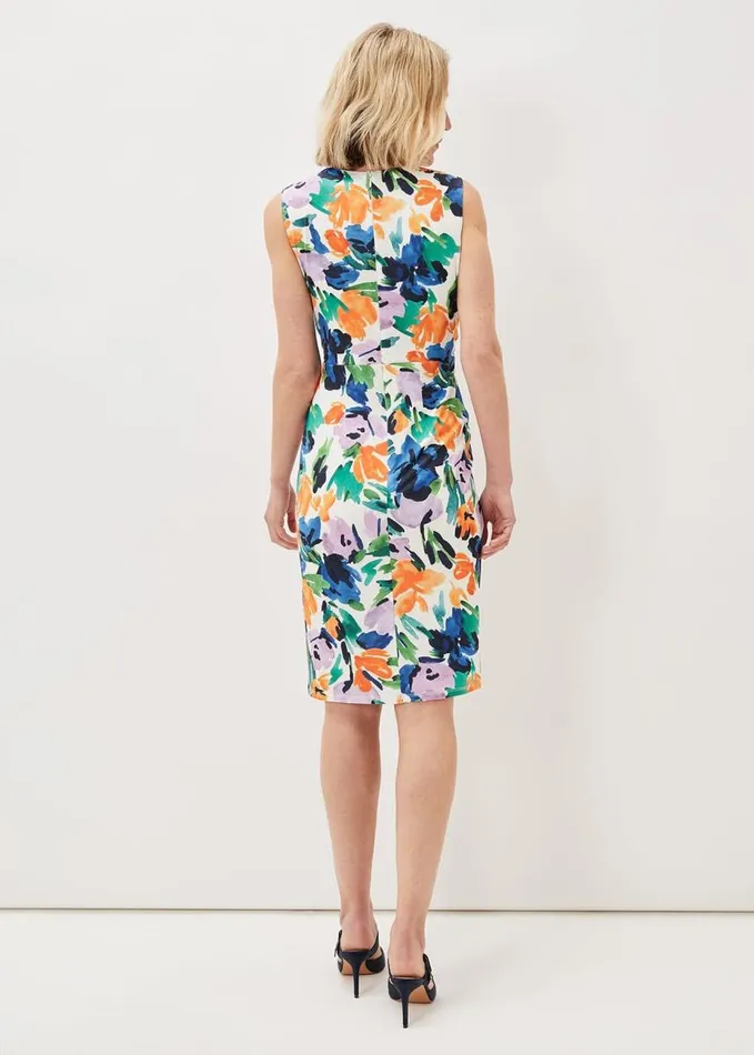 Phase Eight Essie Floral Midi Dress Multicoloured Women Dresses