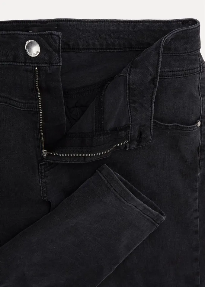 Phase Eight Hailee Topstitch Skinny Jeans Charcoal Women Trousers