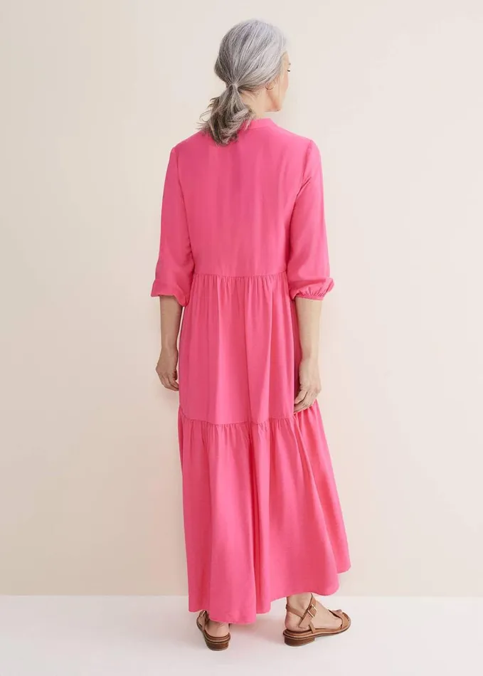 Phase Eight Jayde Midaxi Dress Pink Women Dresses