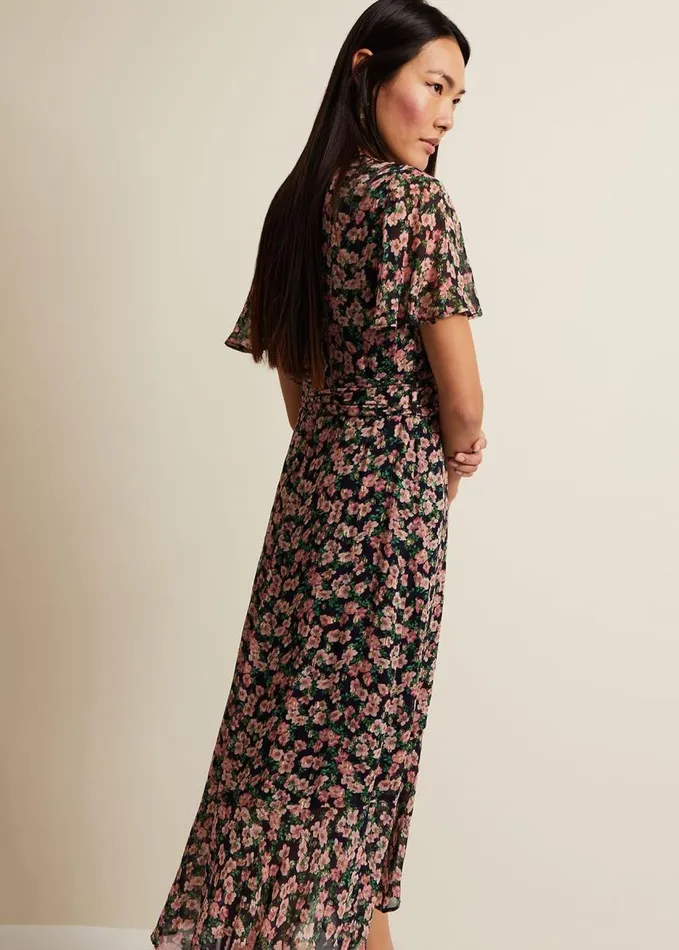 Phase Eight Juliette Fil Coupe Print Dress Multicoloured Women Dresses