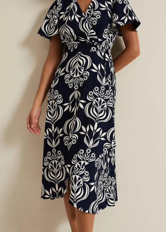 Phase Eight Julissa Printed Dress Multicoloured Women Dresses