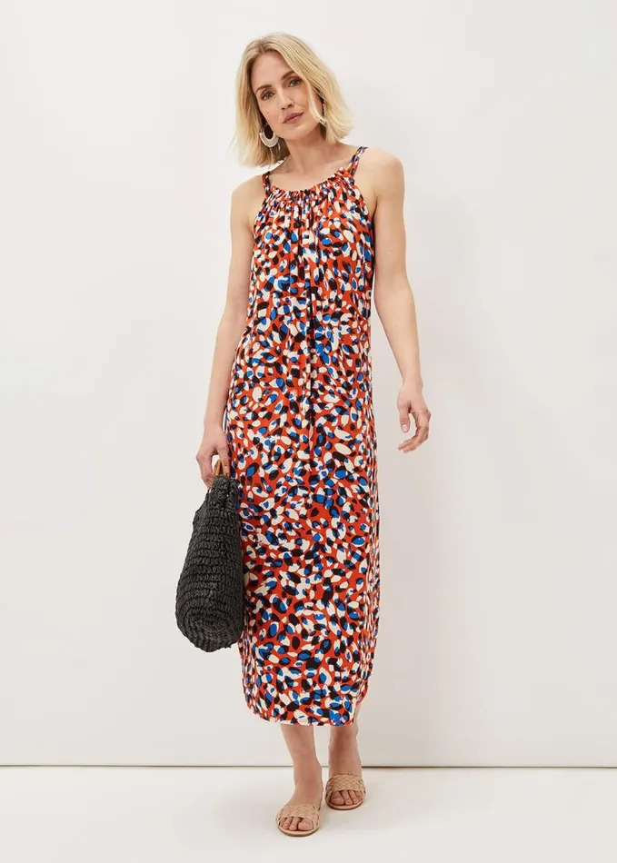 Phase Eight Kamila Floral Midi Dress Multicoloured Women Dresses