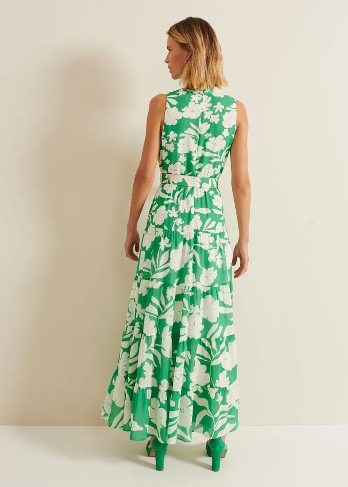 Phase Eight Kara Print Maxi Dress Multicoloured Women Dresses